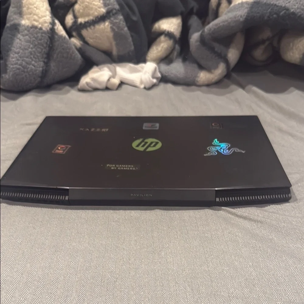 HP Black Gaming Laptop